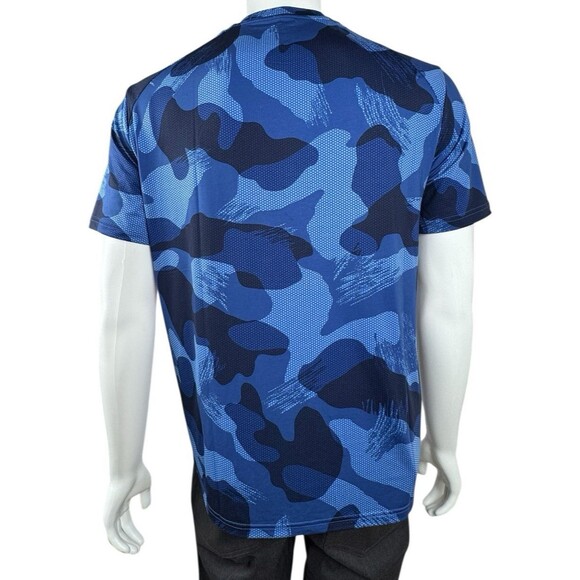 RLX Golf Ralph Lauren $69.50 T-Shirt Tee Navy Blue Camo Size Medium - Picture 4 of 5